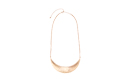 Striated Moon Necklace