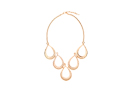 Hammered Teardrop Necklace