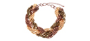 Alluring Braided Chunky Necklace