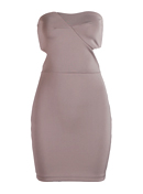 Cutout Stretch Fitted Mini Dress