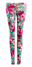 Floral Print Leggings