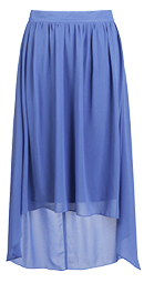Spring Time High-Low Maxi Skirt