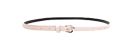 Skinny Leather Belt