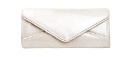 Glossy Fold Over Clutch