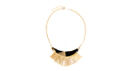 Vintage Gold Fringe Necklace