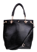 Reptile Print Tote