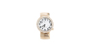 Oversized Rhinestone Face Watch