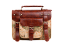 Vintage Map Crossbody Bag