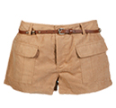 Faux Suede Camper Shorts