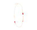 Stone and Circle Necklace