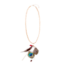 Wooden Feather Necklace