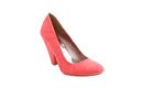 Retro Coral Pumps