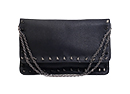 Studded Border Flap Clutch