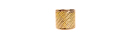 Gold Textured Pattern Cuff Bangle