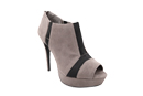 Geometric Platform Booties