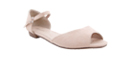 Schoolgirl Peep Toe Flats