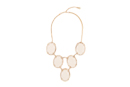 Exotic Tiered Stone Necklace