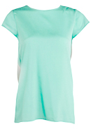 Mint Drape Back Top