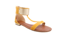 Gold Plate Sandals