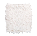 Tiered Applique Mini Skirt
