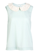 Beaded Peter Pan Top