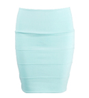 Banded Mini Skirt