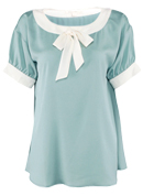 Mint Green Bow Top