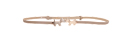 Kissing Puppy Skinny Belt