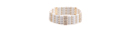 Seed Bead Rhinestone Stretch Bracelet