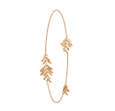 Dangling Leaf Necklace