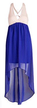 Color Block Slip Dress