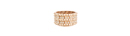 Hardcore Stud and Rhinestone Layered Bracelet
