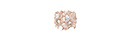 Rose Metal Stretch Bracelet