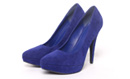 Suede Platform Pumps