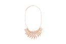 Twisted Ribbon Bib Necklace