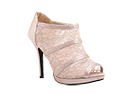 Lace and Rhinestone Heels