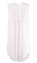 Delicate Yoke Pocket Top