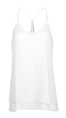 Braided Split Shoulder Tank