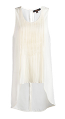 Knife Pleated Sleeveless Top