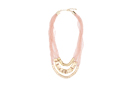 Beaded Gold Center Necklace