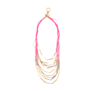 Bamboo String Draped Necklace