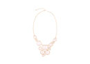 Mixed Stone Double Chain Necklace