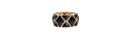 Faceted Black Diamond Stretch Bracelet