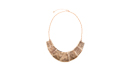Striated Collar Necklace