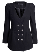 Double Breasted Strategic Coat