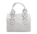 Grey Structured Satchel