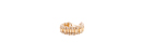 Gold Barrel Link Bracelet