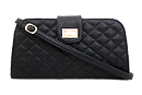 Quilted Twist Lock Clutch