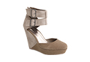 Ankle Buckle Strap Wedges