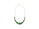 Opposing Pyramid Necklace